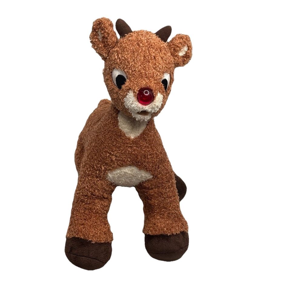 Build A Bear Rudolph Red Nosed Reindeer Plush 2014 EUC - Picture 4 of 15